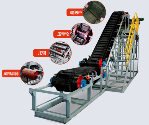 大傾角帶式輸送機參數(shù) 大傾角帶式輸送機參數(shù)